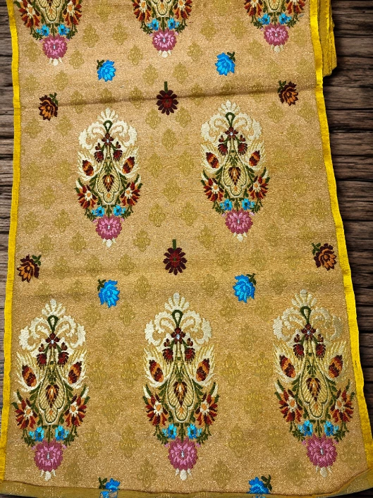 Trajedechulapa,HandmadeKimkhwabTibetanFabricChupa0001_2